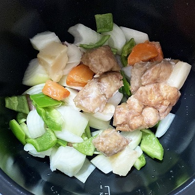 ホットクックで酢豚